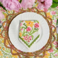 Pomegranate Inc 70s Flower Napkin | Set of 4^ Napkins