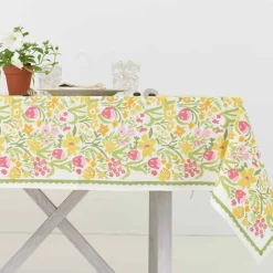 Pomegranate Inc 70s Flower Tablecloth^ Tablecloths