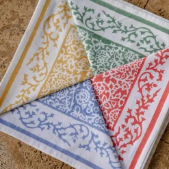 Pomegranate Inc Tapestry Blue Napkin^ Napkins