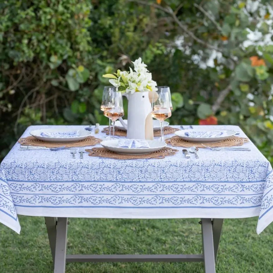 Pomegranate Inc Tapestry Blue Tablecloth^ Tablecloths