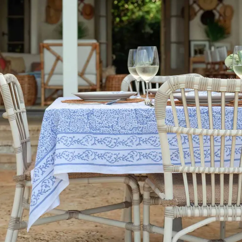 Pomegranate Inc Tapestry Blue Tablecloth^ Tablecloths