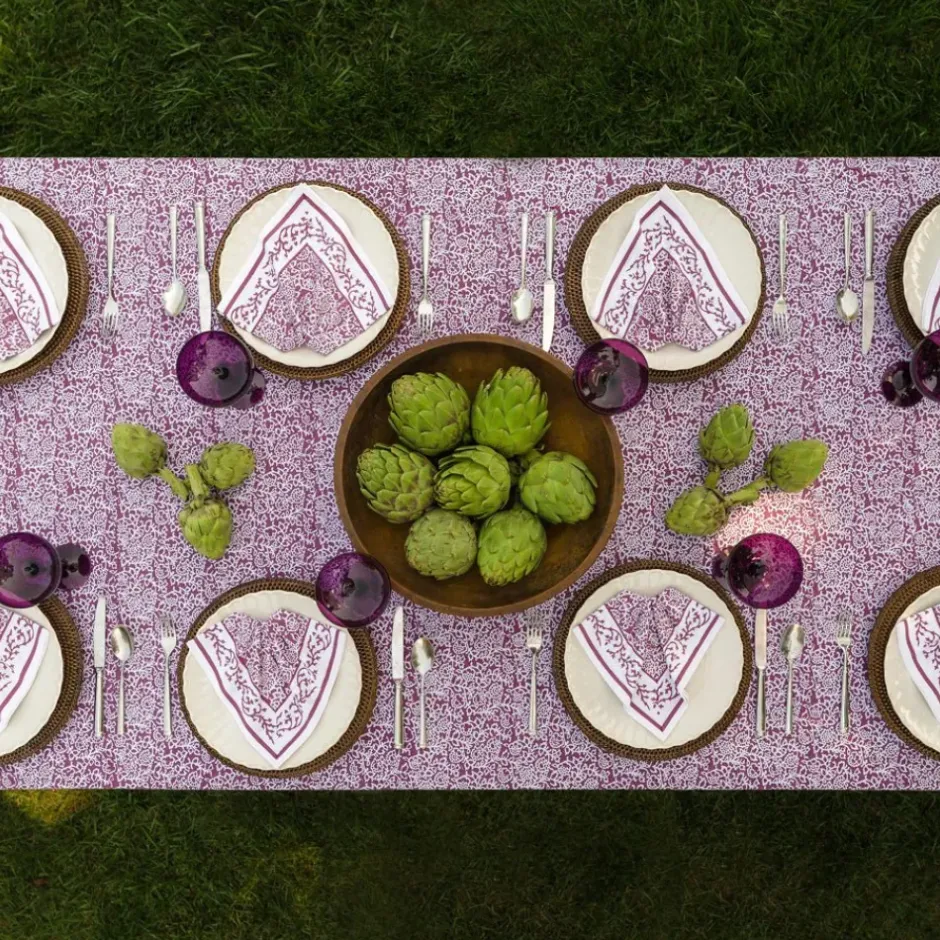 Pomegranate Inc Tapestry Eggplant Tablecloth^ Tablecloths