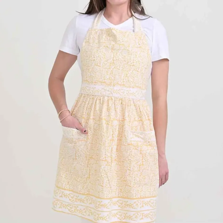 Pomegranate Inc Tapestry Marigold Apron^ Aprons