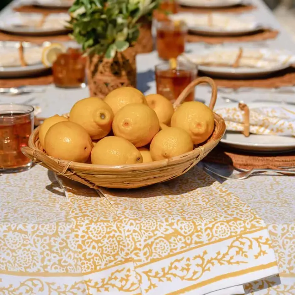 Pomegranate Inc Tapestry Marigold Tablecloth^ Tablecloths