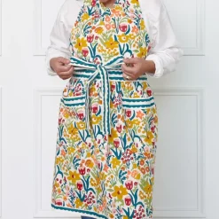 Pomegranate Inc Teal Garden Apron^ Aprons