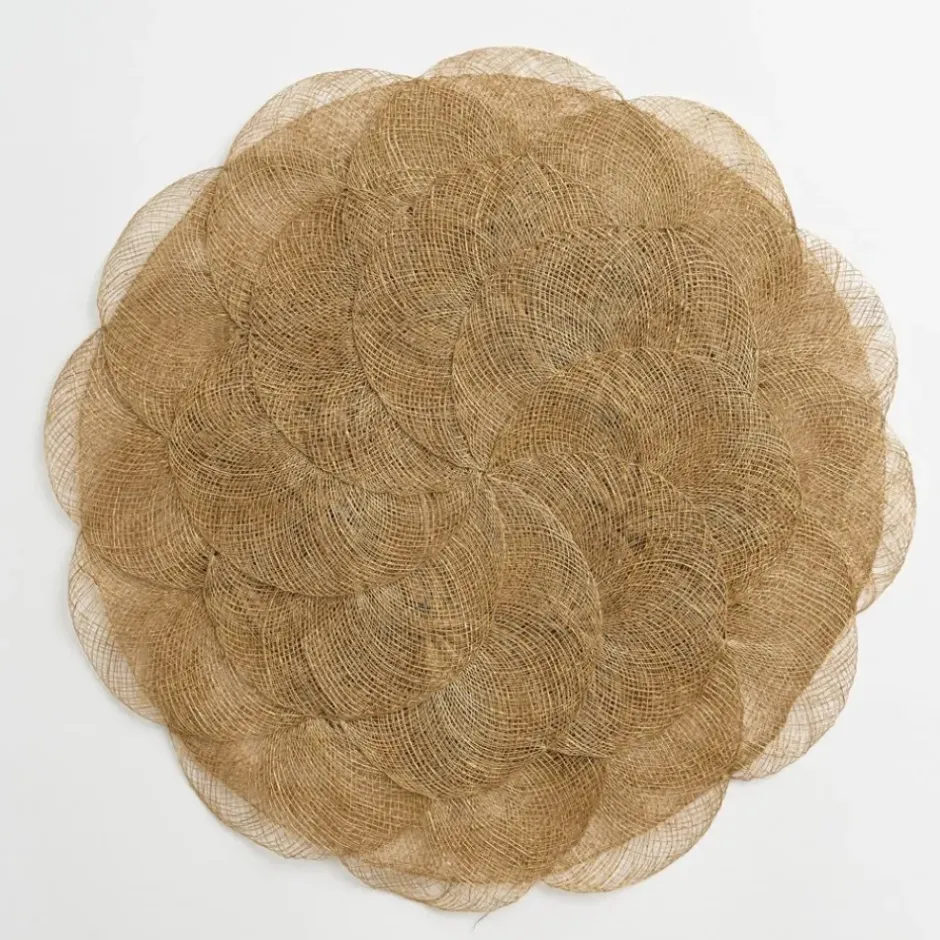 Pomegranate Inc Toast Woven Cloud Placemat | Set of 4^ Woven Placemats