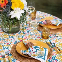Pomegranate Inc Wicker Napkins Rings (Set of 4)^ Napkin Rings|Rattan, Wicker & Bamboo