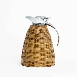 Pomegranate Inc Woven Rattan Thermos^ Rattan, Wicker & Bamboo
